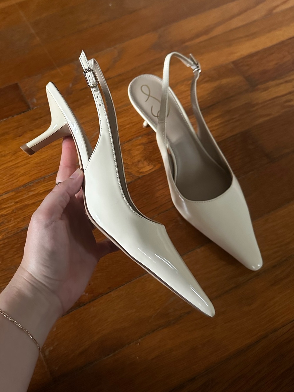 Sam Edelman Bianka Slingback
Pump | Women's Heels 8 Cream - Picture 3 of 7